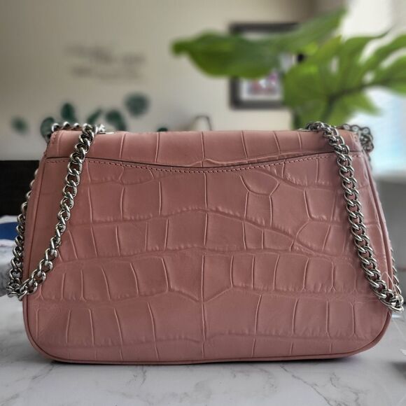 Coach (Light Pink) with silver hardware NWT handbag - Picture 2 of 16